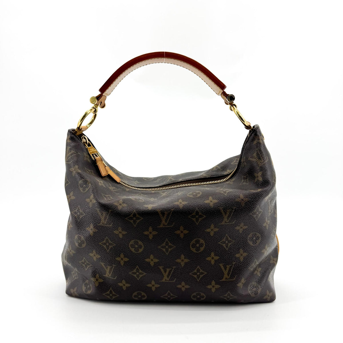 Louis Vuitton Sully Monogram Canvas Brown Canvas Handbag (Pre-Owned)