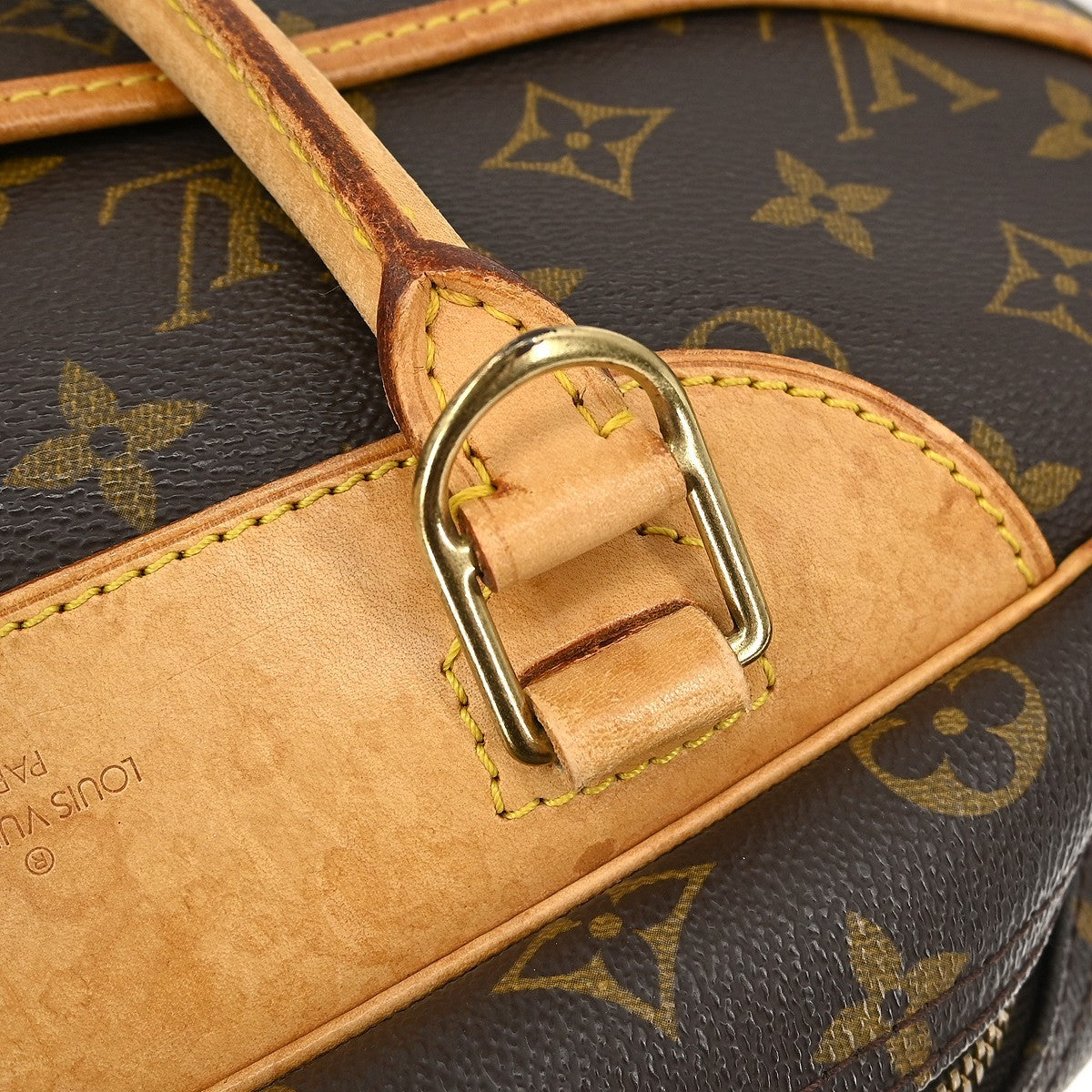 Louis Vuitton Deauville Monogram Canvas Brown Canvas Handbag (Pre-Owned)