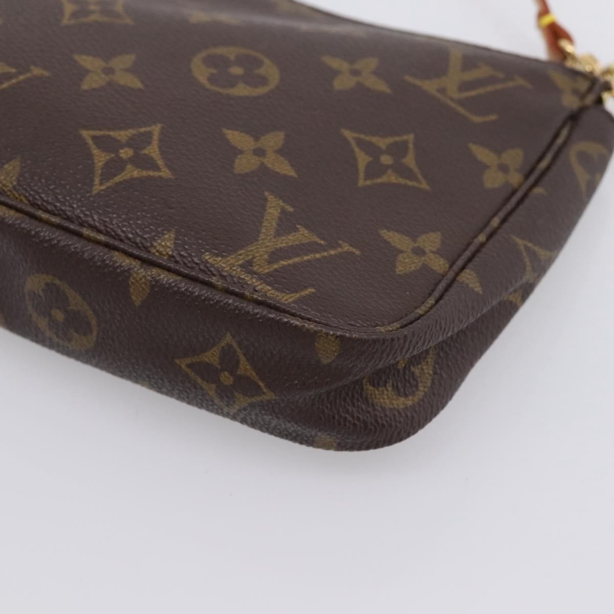 Louis Vuitton Pochette Accessoires Nm Monogram Canvas Brown Canvas Clutche & Pouche Bag (Pre-Owned)