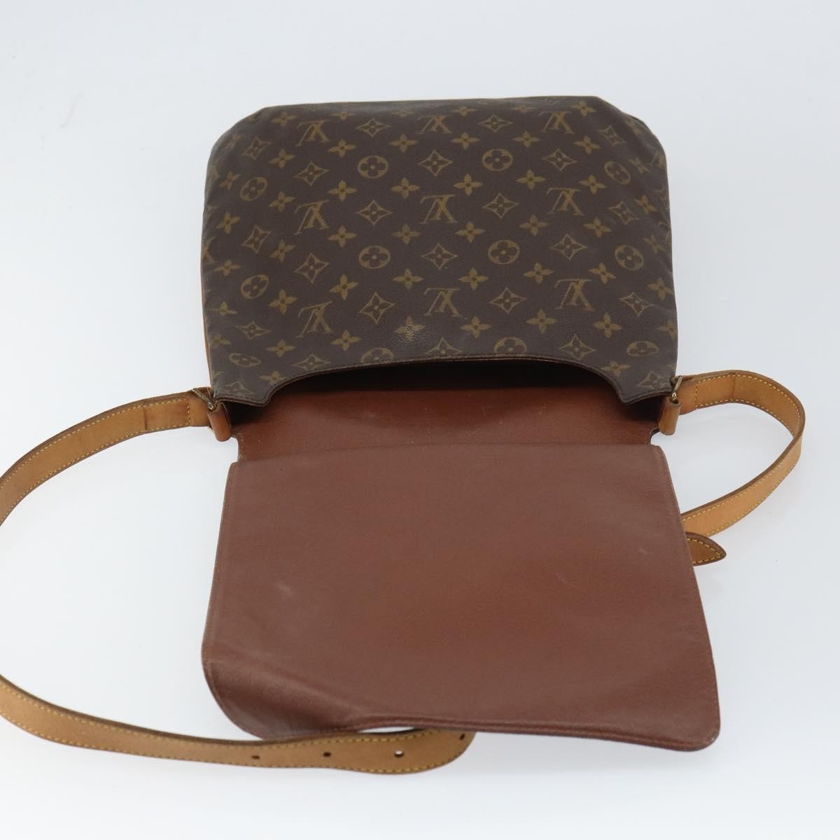 Louis Vuitton Musette Salsa Monogram Canvas Brown Canvas Shoulder Bag Bag (Pre-Owned)