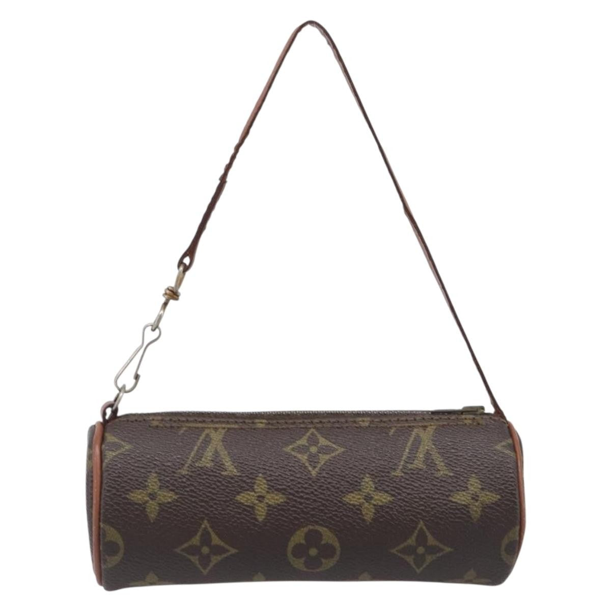 Louis Vuitton Papillon Pochette Monogram Canvas Brown Canvas Clutche & Pouche Bag (Pre-Owned)
