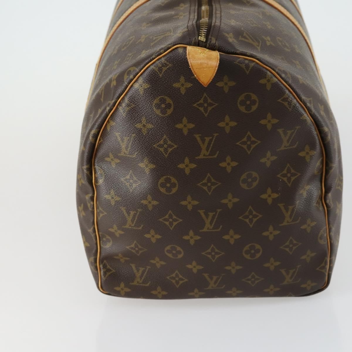 Louis Vuitton Keepall Monogram Canvas Brown Canvas Travel Bag Bag (Pre-Owned)