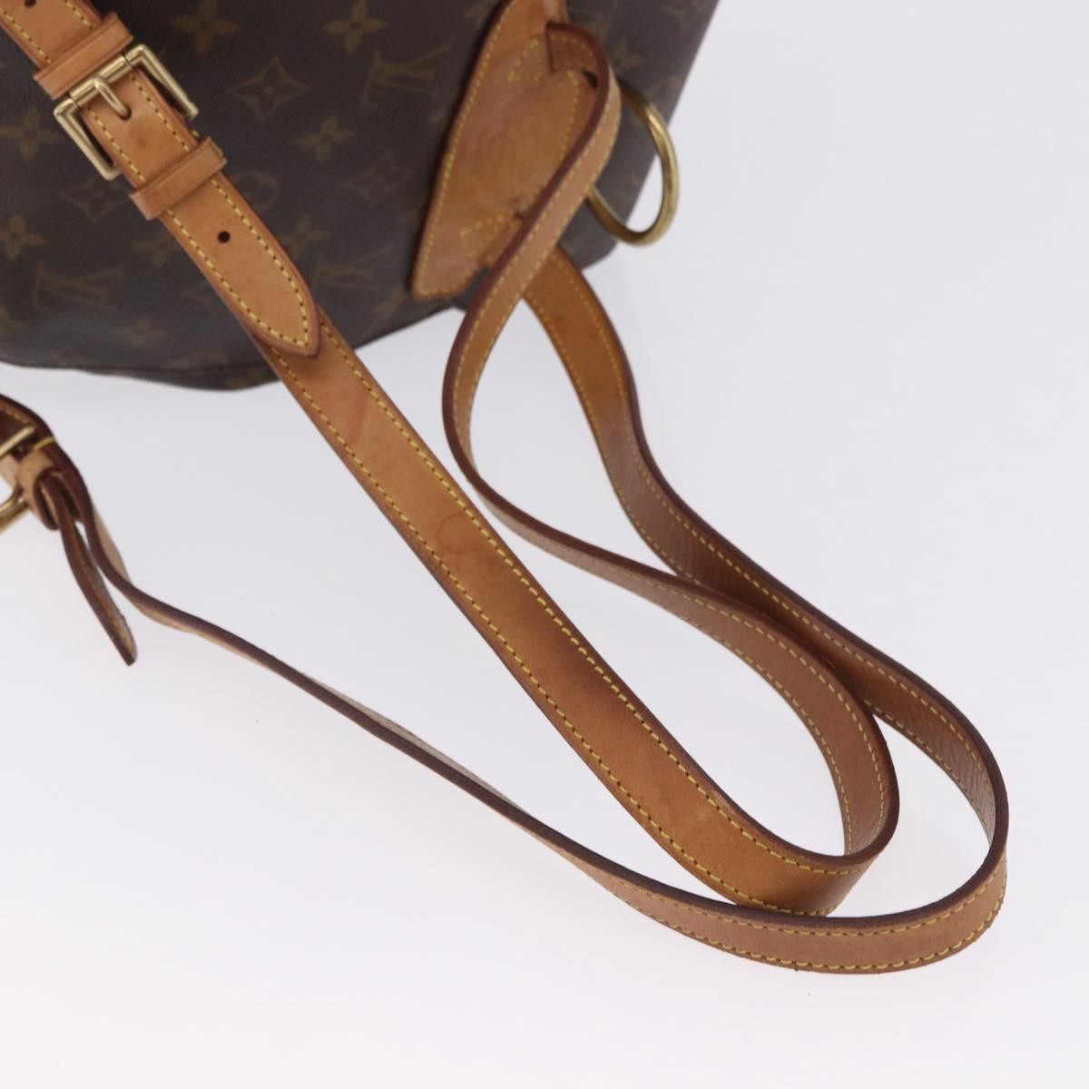 Louis Vuitton Vintage Montsouris Monogram Canvas Brown Canvas Backpack Bag (Pre-Owned)