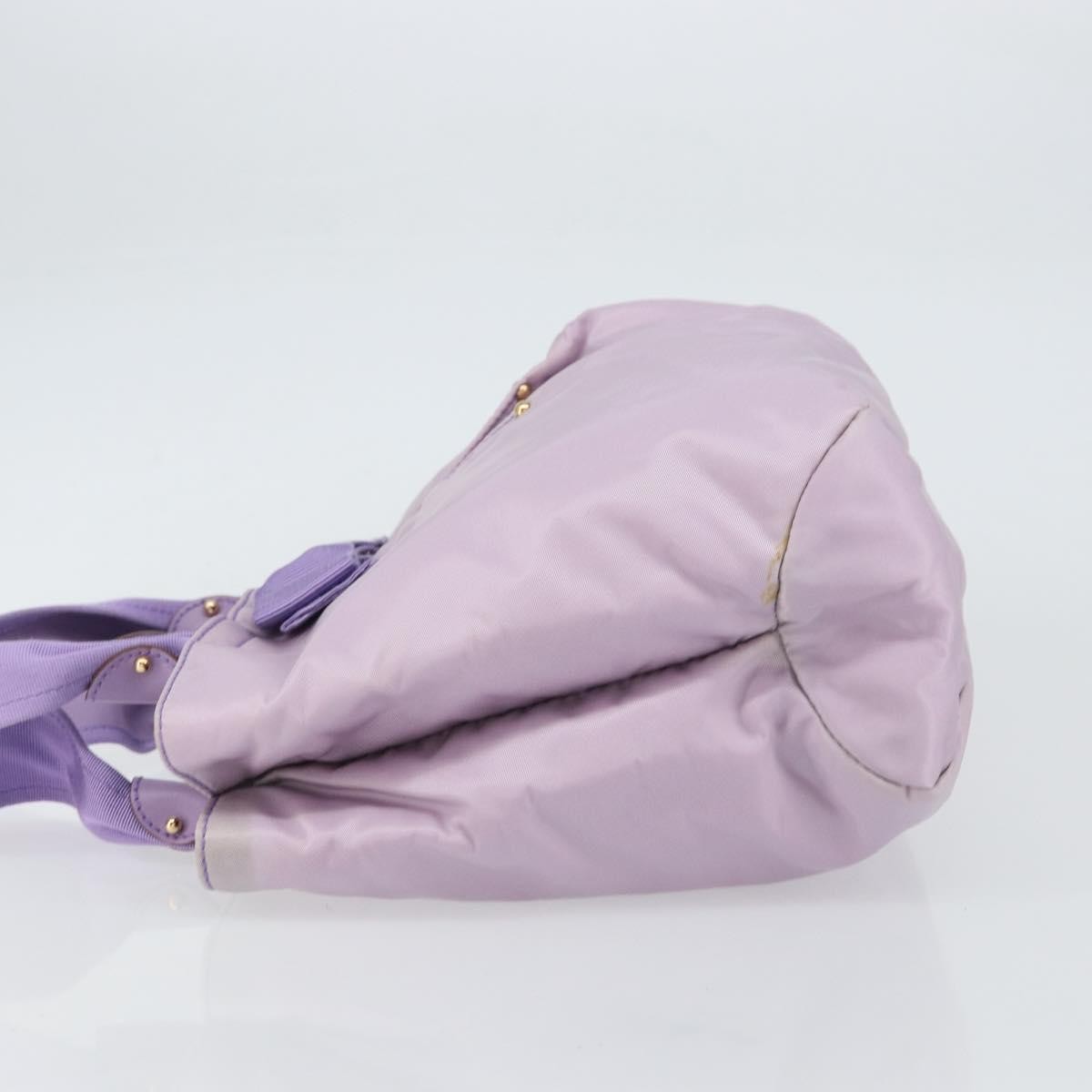Salvatore Ferragamo Vala Tote Nylon Purple Nylon Tote Bag Bag (Pre-Owned)