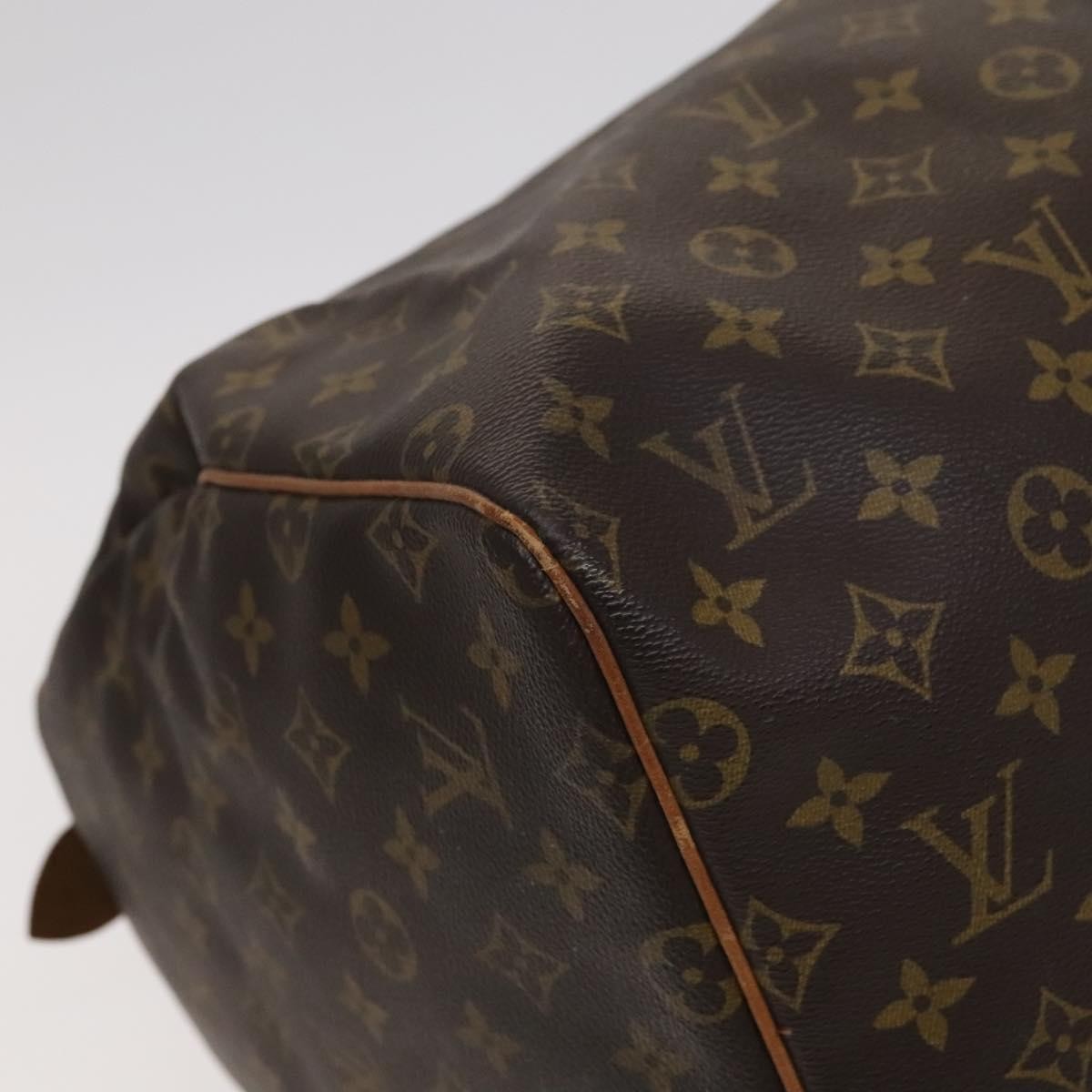 Louis Vuitton Keepall Monogram Canvas Brown Canvas Travel Bag Bag (Pre-Owned)