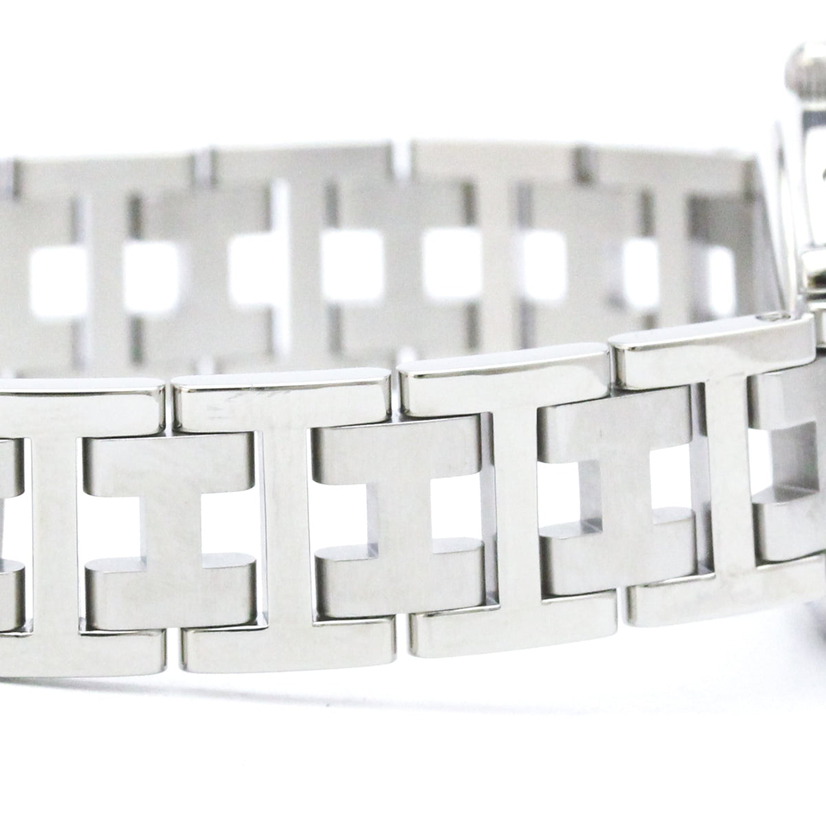 Hermes Clipper Quartz Stainless Steel Watch (Pre-Owned)