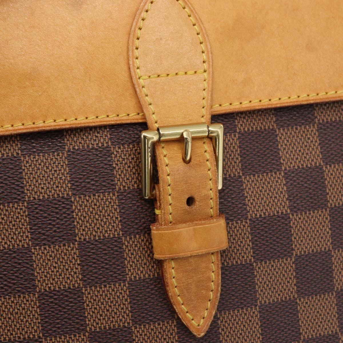 Louis Vuitton Arlequin Damier Brown Canvas Backpack Bag (Pre-Owned)