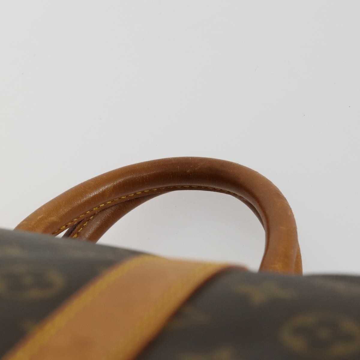 Louis Vuitton Keepall Monogram Canvas Brown Canvas Travel Bag Bag (Pre-Owned)