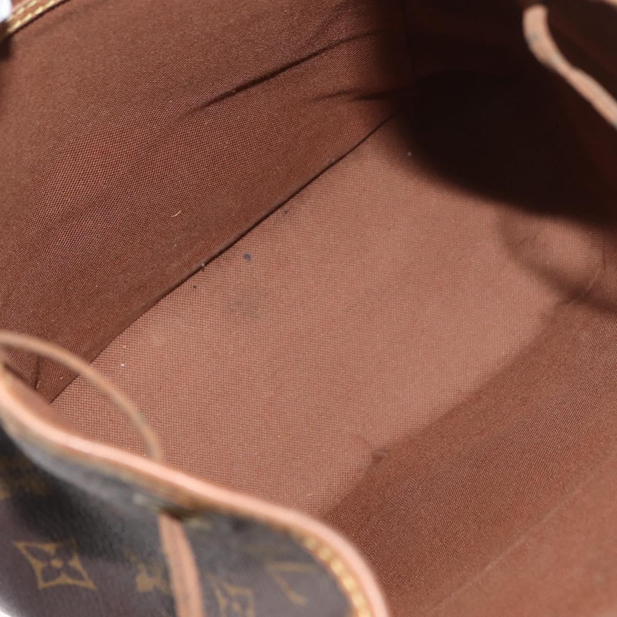 Louis Vuitton Vintage Montsouris Monogram Canvas Brown Canvas Backpack Bag (Pre-Owned)