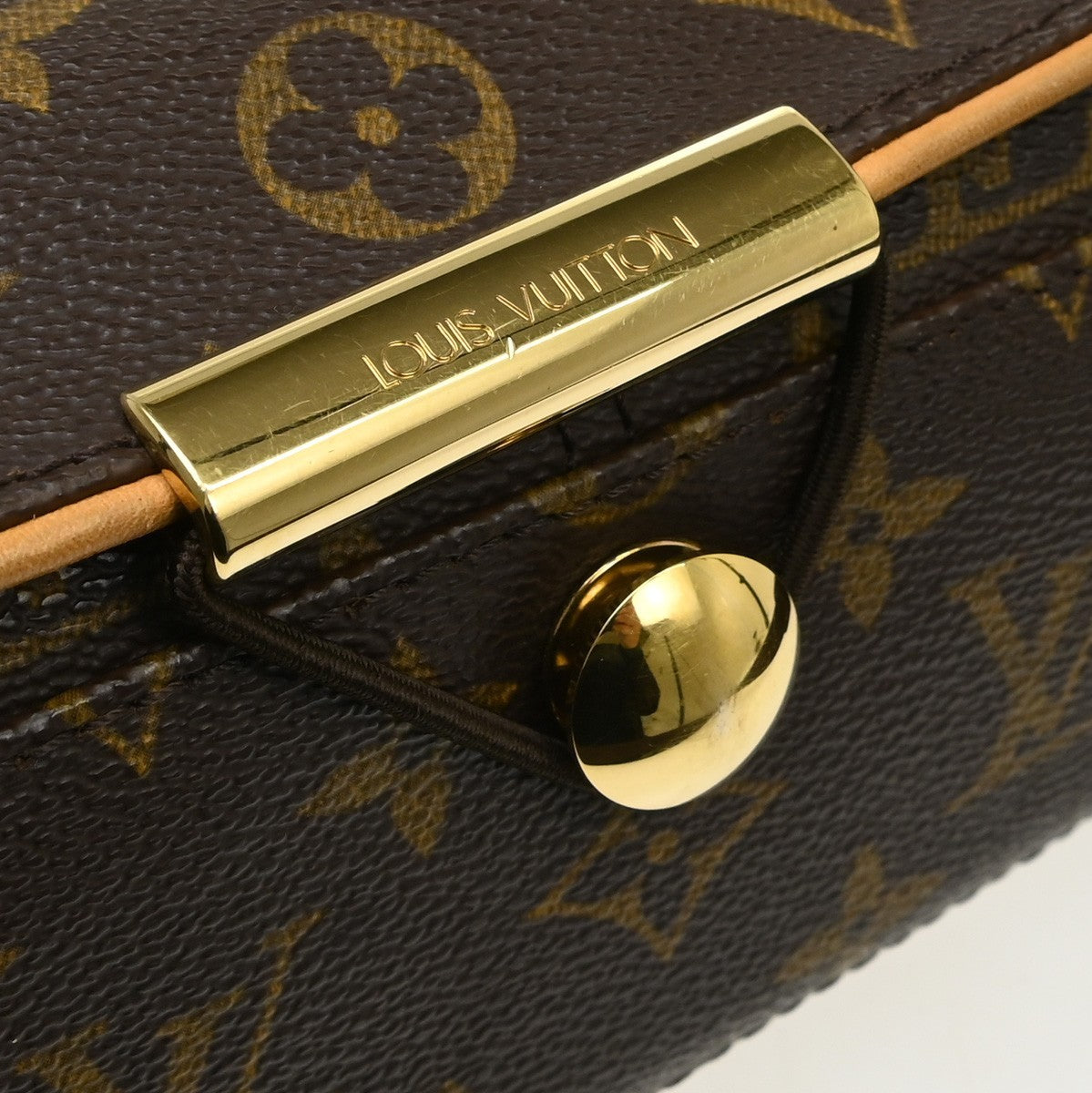 Louis Vuitton Abbesses Messenger Monogram Canvas Brown Canvas Handbag (Pre-Owned)