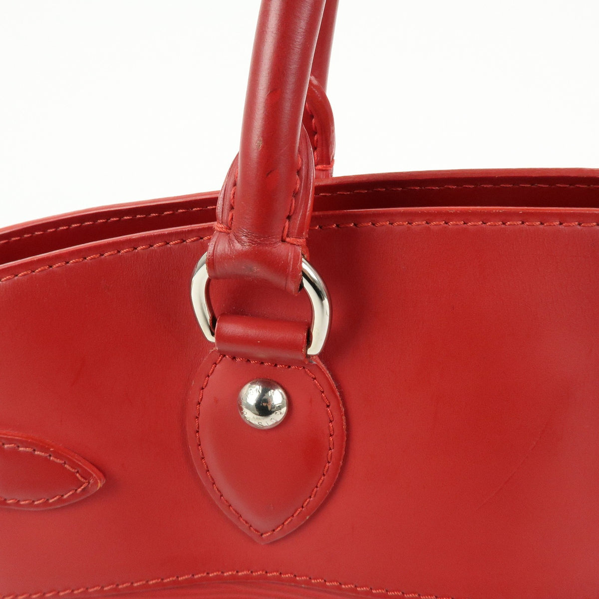 Louis Vuitton Passy Epi Leather Red Leather Tote Bag Bag (Pre-Owned)