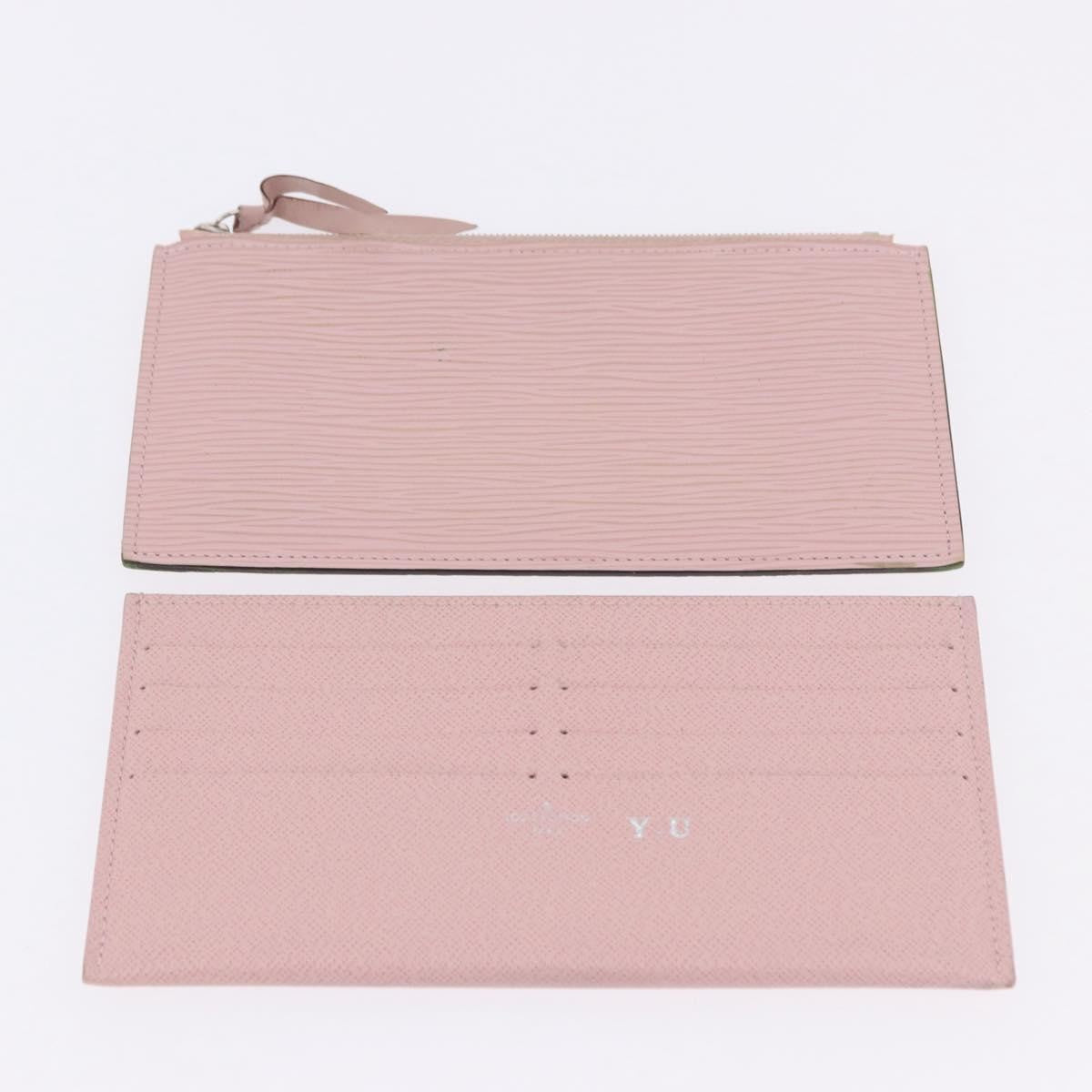 Louis Vuitton Felicie Chain Epi Leather Pink Leather Clutche & Pouche Bag (Pre-Owned)