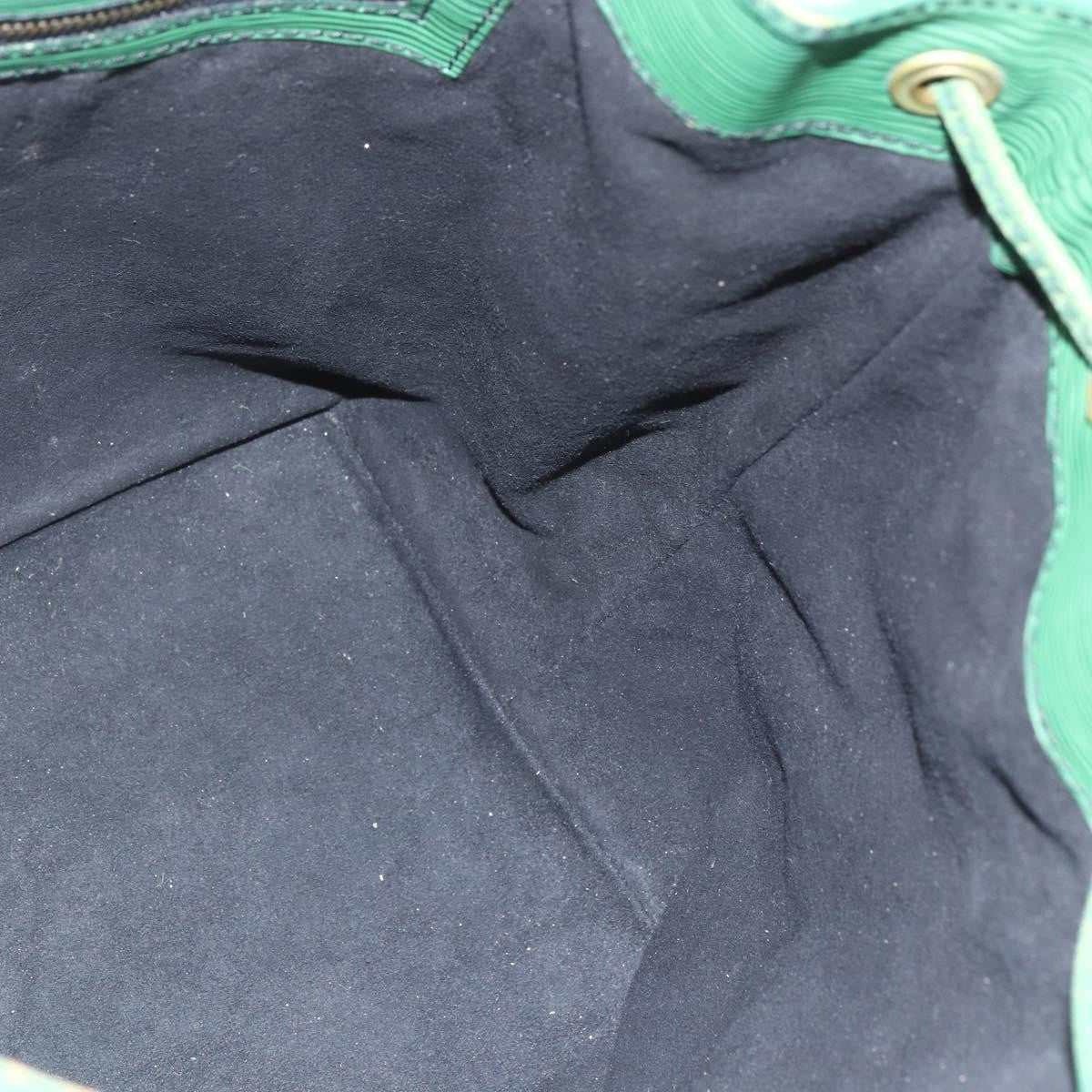 Louis Vuitton Petit Noe Epi Leather Green Leather Shoulder Bag Bag (Pre-Owned)