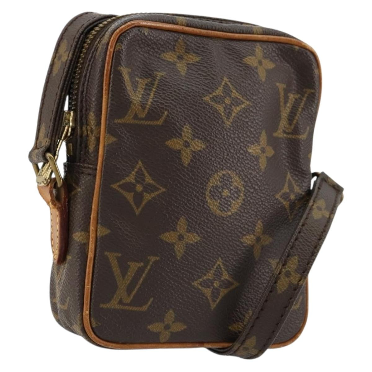 Louis Vuitton Danube Monogram Canvas Brown Canvas Shoulder Bag Bag (Pre-Owned)