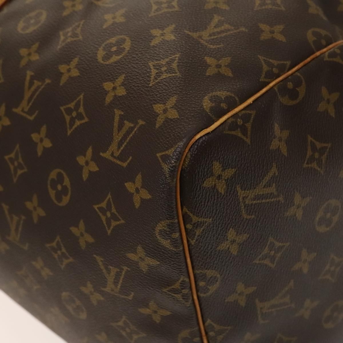 Louis Vuitton Keepall Monogram Canvas Brown Canvas Travel Bag Bag (Pre-Owned)