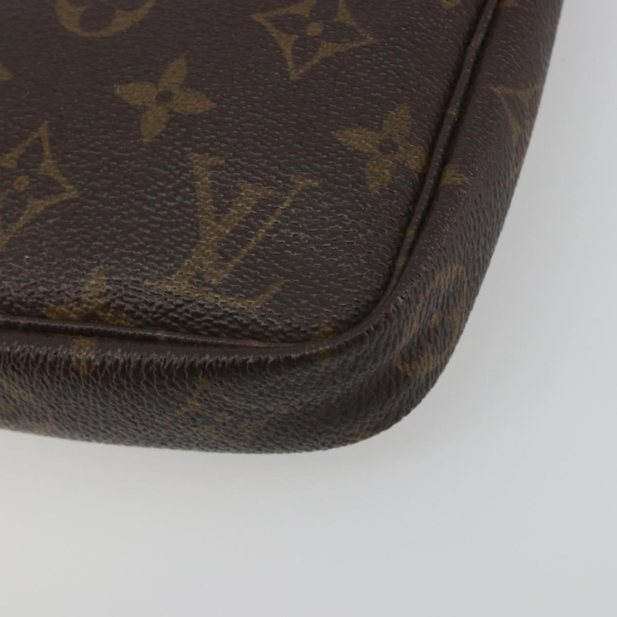 Louis Vuitton Pochette Accessoires Monogram Brown Canvas Clutche & Pouche Bag (Pre-Owned)
