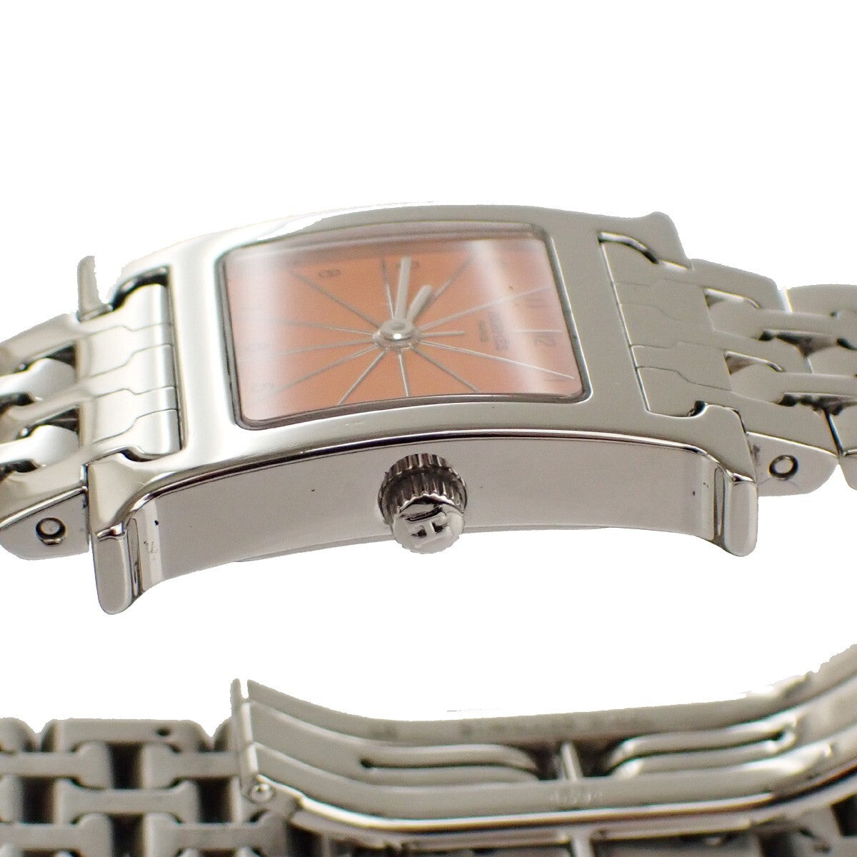 Hermes Heure H Quartz Stainless Steel Watch (Pre-Owned)