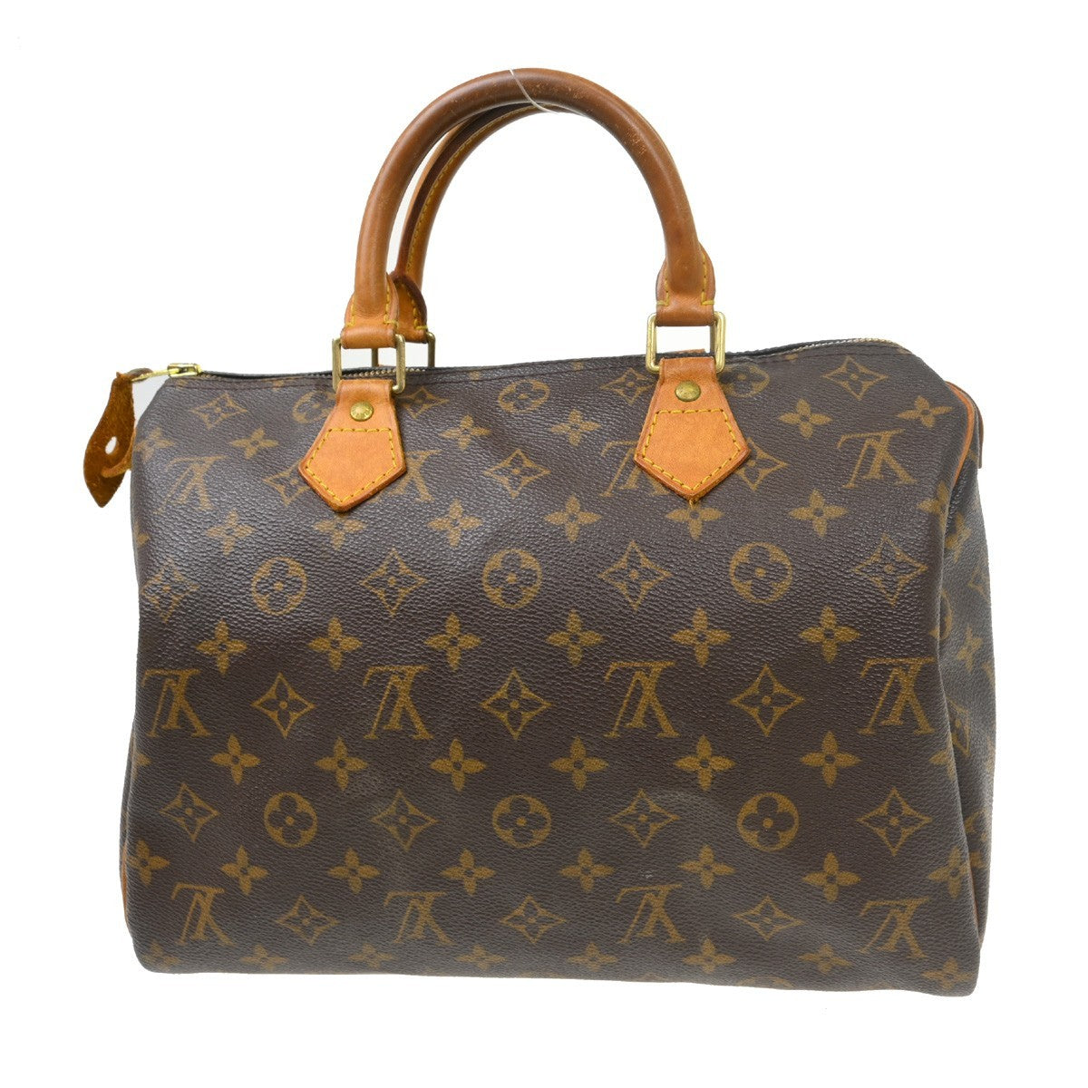 Louis Vuitton Speedy Monogram Canvas Brown Canvas Handbag (Pre-Owned)