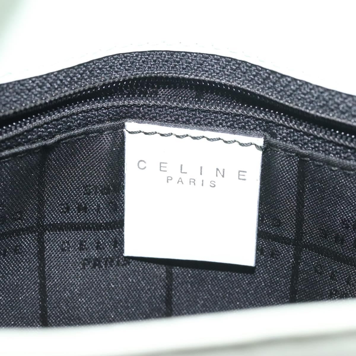 Celine Flap Shoulder Leather Silver Leather Shoulder Bag Bag (Pre-Owned)