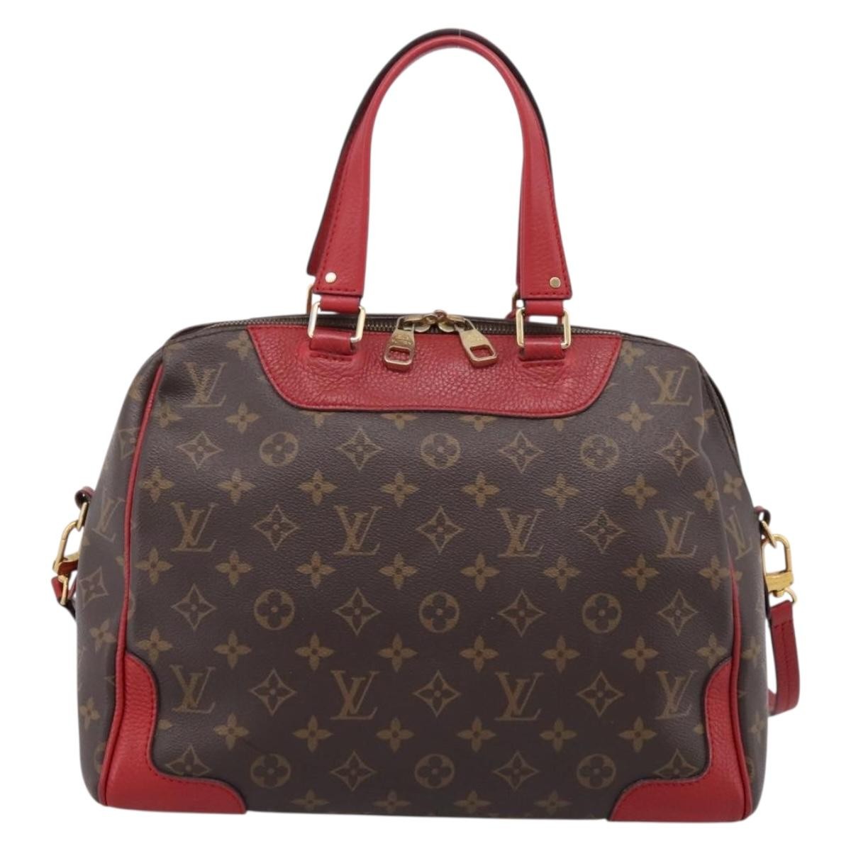 Louis Vuitton Retiro Monogram Canvas Brown Canvas Handbag (Pre-Owned)