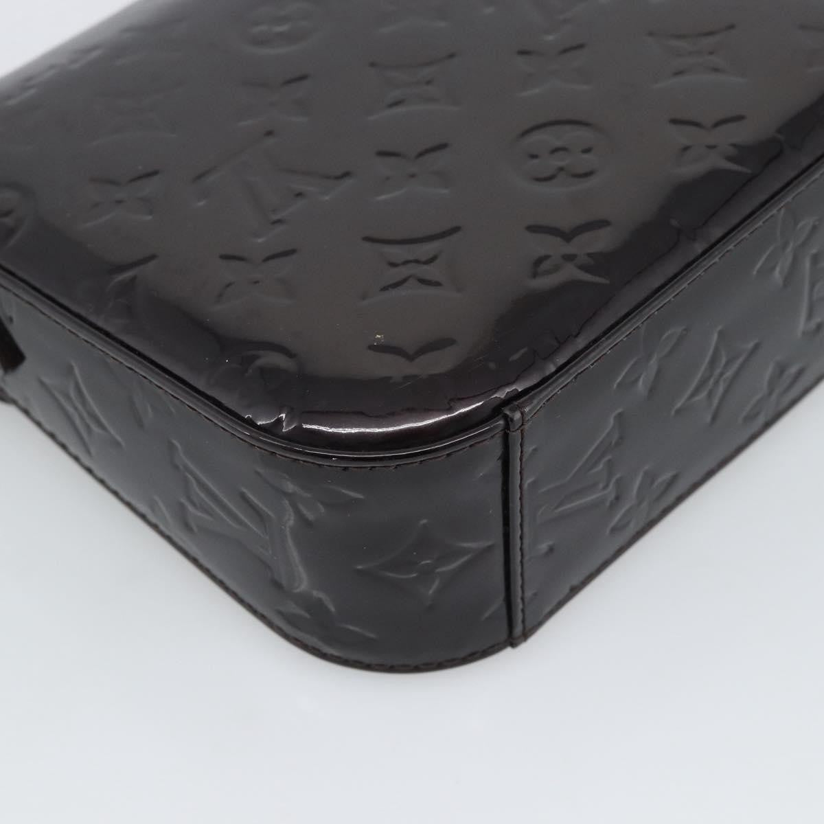Louis Vuitton Rodeo Drive Monogram Vernis Black Patent_Leather Handbag (Pre-Owned)