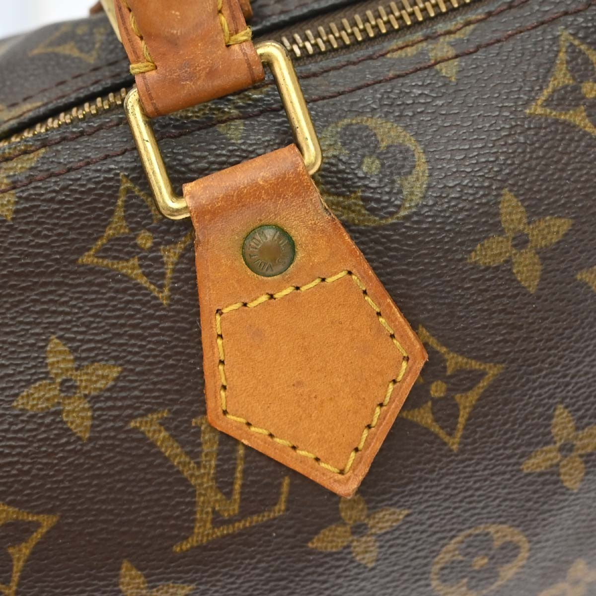 Louis Vuitton Speedy Monogram Canvas Brown Canvas Handbag (Pre-Owned)