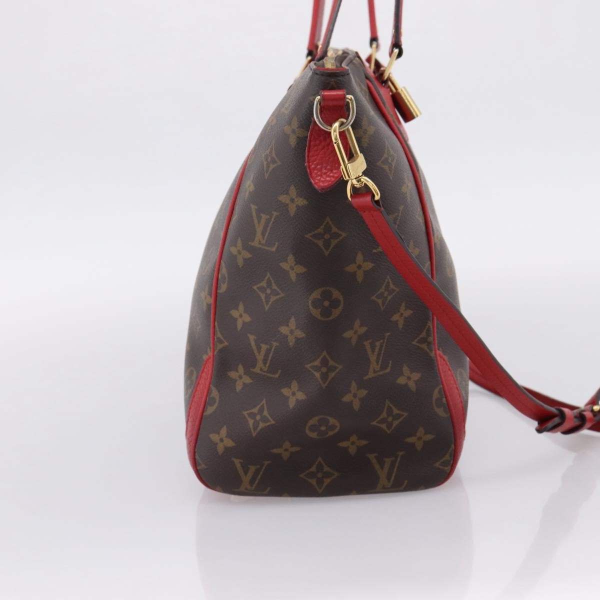 Louis Vuitton Estrela Nm Monogram Canvas With Leather Brown Canvas Handbag (Pre-Owned)