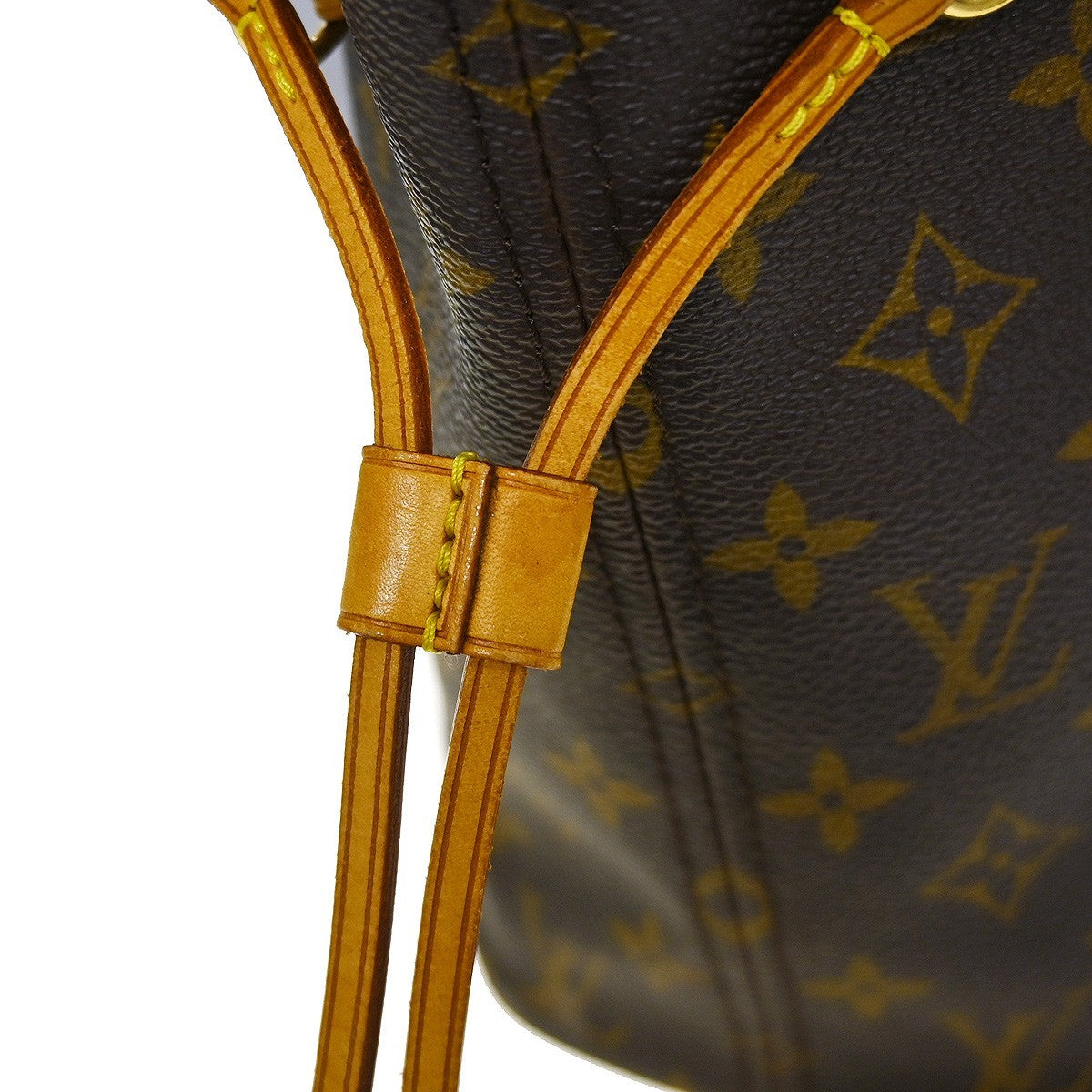 Louis Vuitton Neverfull Monogram Brown Canvas Tote Bag Bag (Pre-Owned)