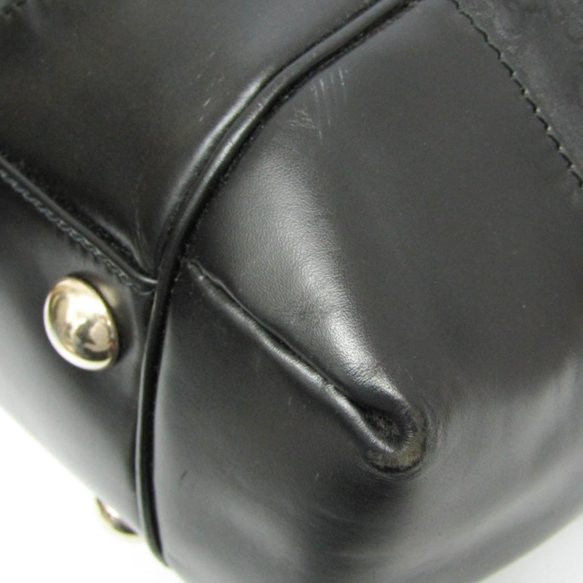 Gucci Full Moon Gg Canvas Black Canvas Tote Bag Bag (Pre-Owned)