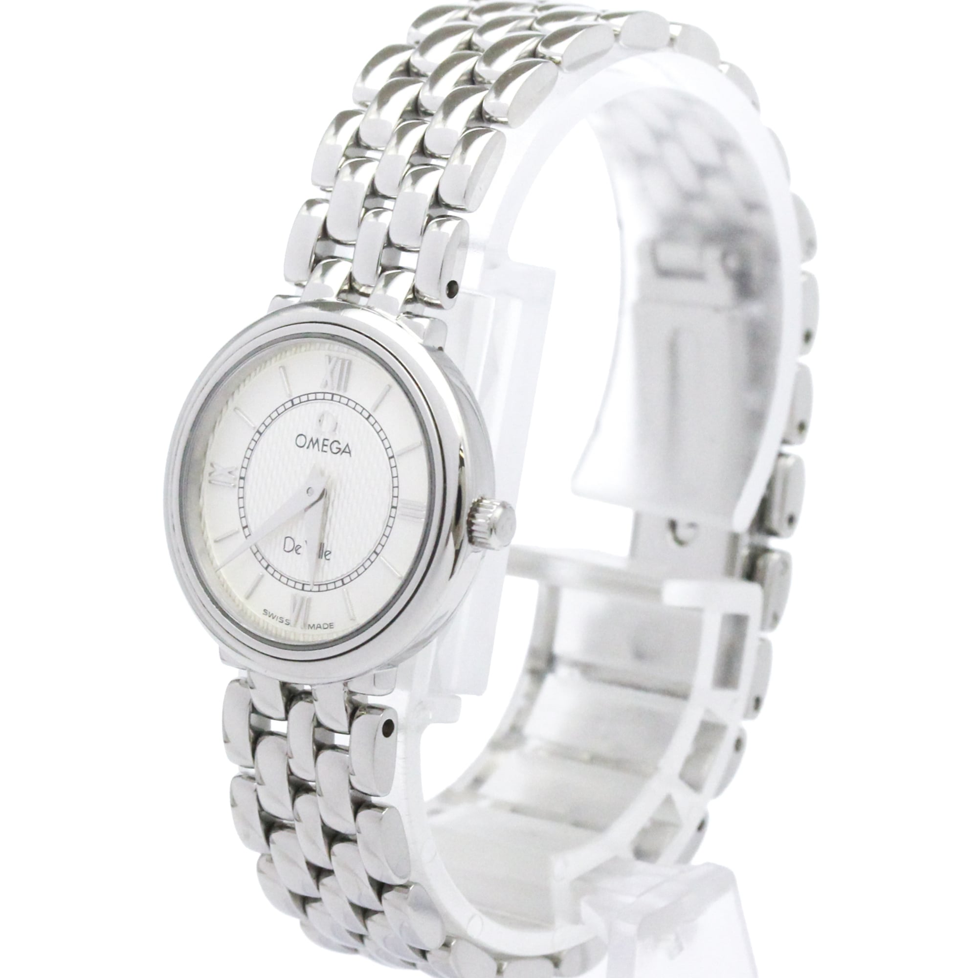 Omega De Ville Quartz Stainless Steel Watch (Pre-Owned)