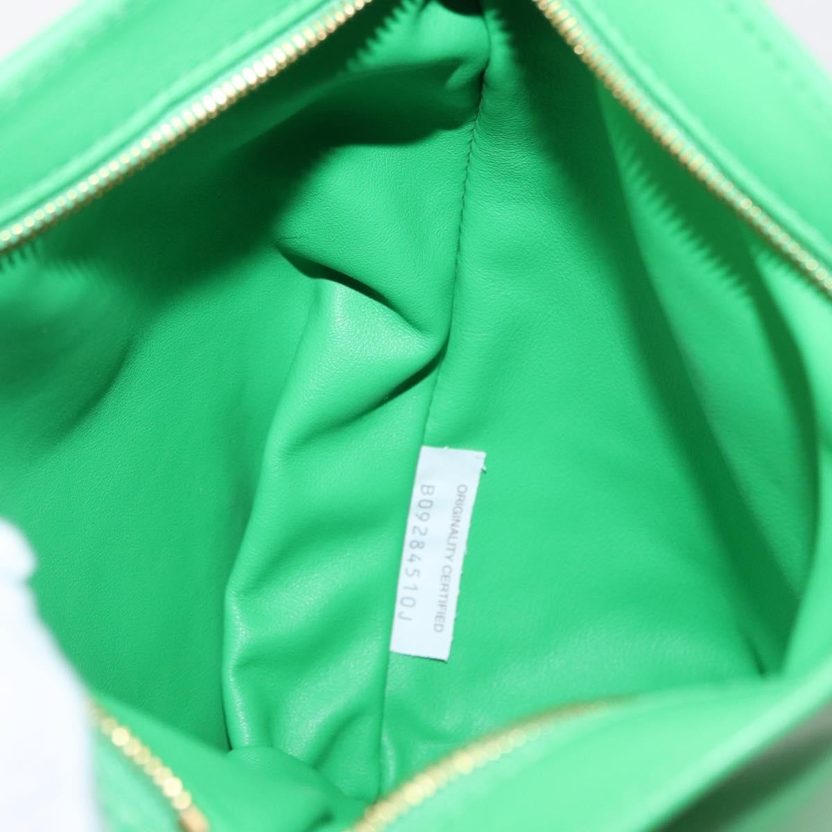 Bottega Veneta Bv Twist Leather Green Leather Handbag (Pre-Owned)