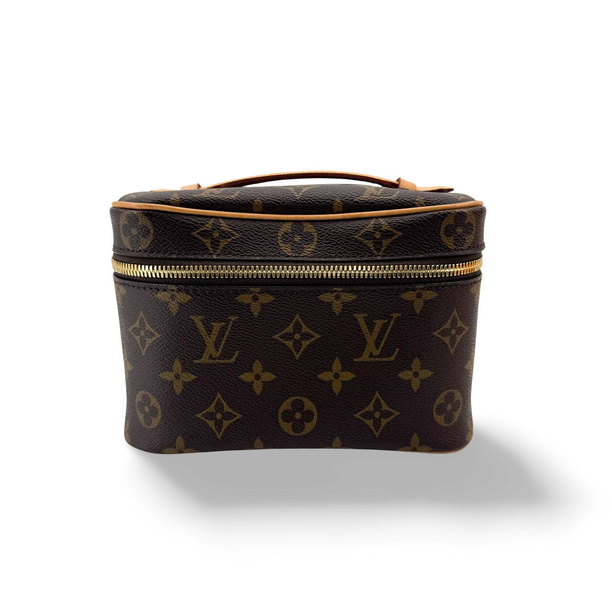 Louis Vuitton Nice Vanity Case Monogram Canvas Brown Canvas Handbag (Pre-Owned)