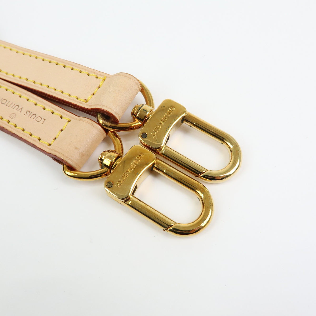 Louis Vuitton Croisette Shoulder Strap Leather Beige Leather Straps Accessory (Pre-Owned)