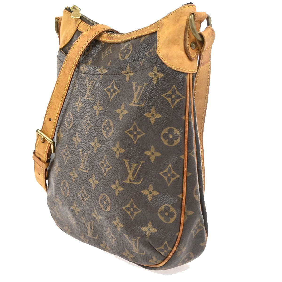 Louis Vuitton Odeon Monogram Canvas Brown Canvas Shoulder Bag Bag (Pre-Owned)