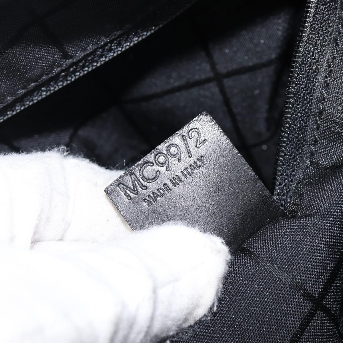 Celine Boston C Macadam Canvas Black Canvas Handbag (Pre-Owned)