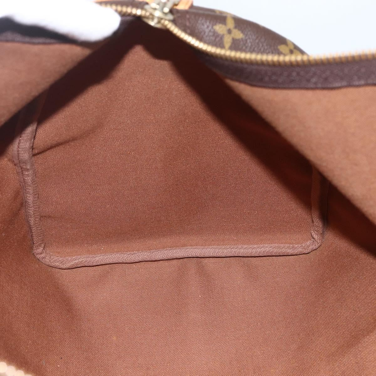 Louis Vuitton Keepall Monogram Canvas Brown Canvas Travel Bag Bag (Pre-Owned)