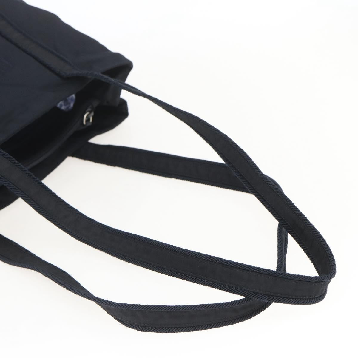 Prada Vintage Tessuto Black Nylon Shoulder Bag Bag (Pre-Owned)