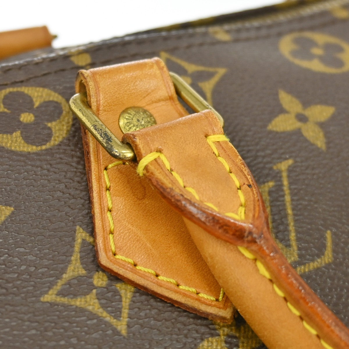 Louis Vuitton Speedy Monogram Canvas Brown Canvas Handbag (Pre-Owned)