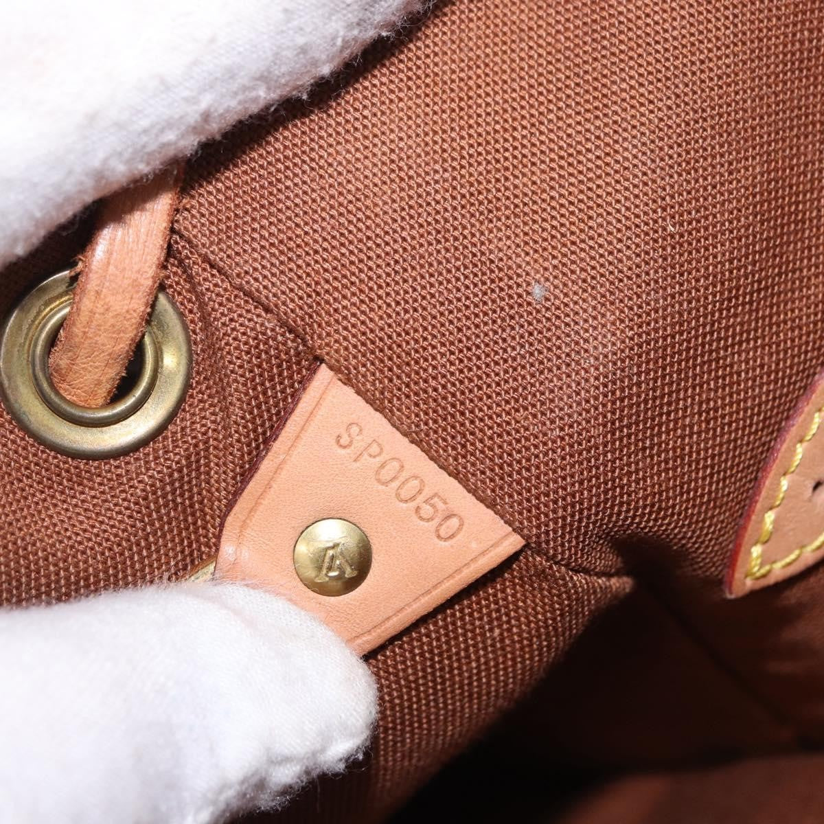 Louis Vuitton Vintage Montsouris Monogram Canvas Brown Canvas Backpack Bag (Pre-Owned)