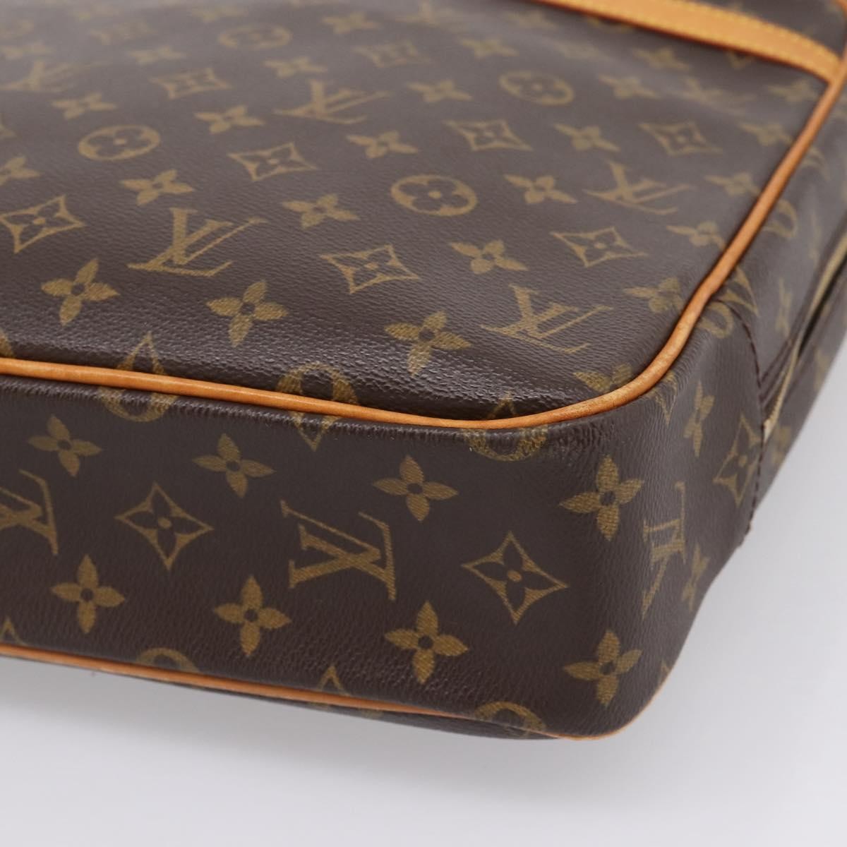 Louis Vuitton Porte-Documents Pegase Monogram Canvas Brown Canvas Handbag (Pre-Owned)