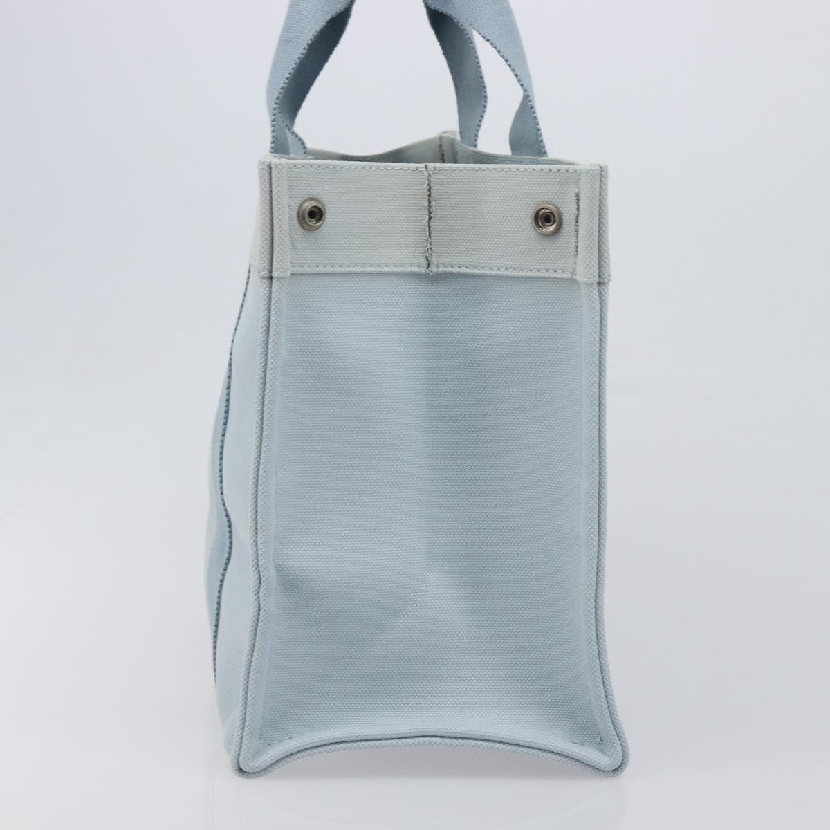 Hermes Bora Bora Toile Blue Canvas Tote Bag Bag (Pre-Owned)