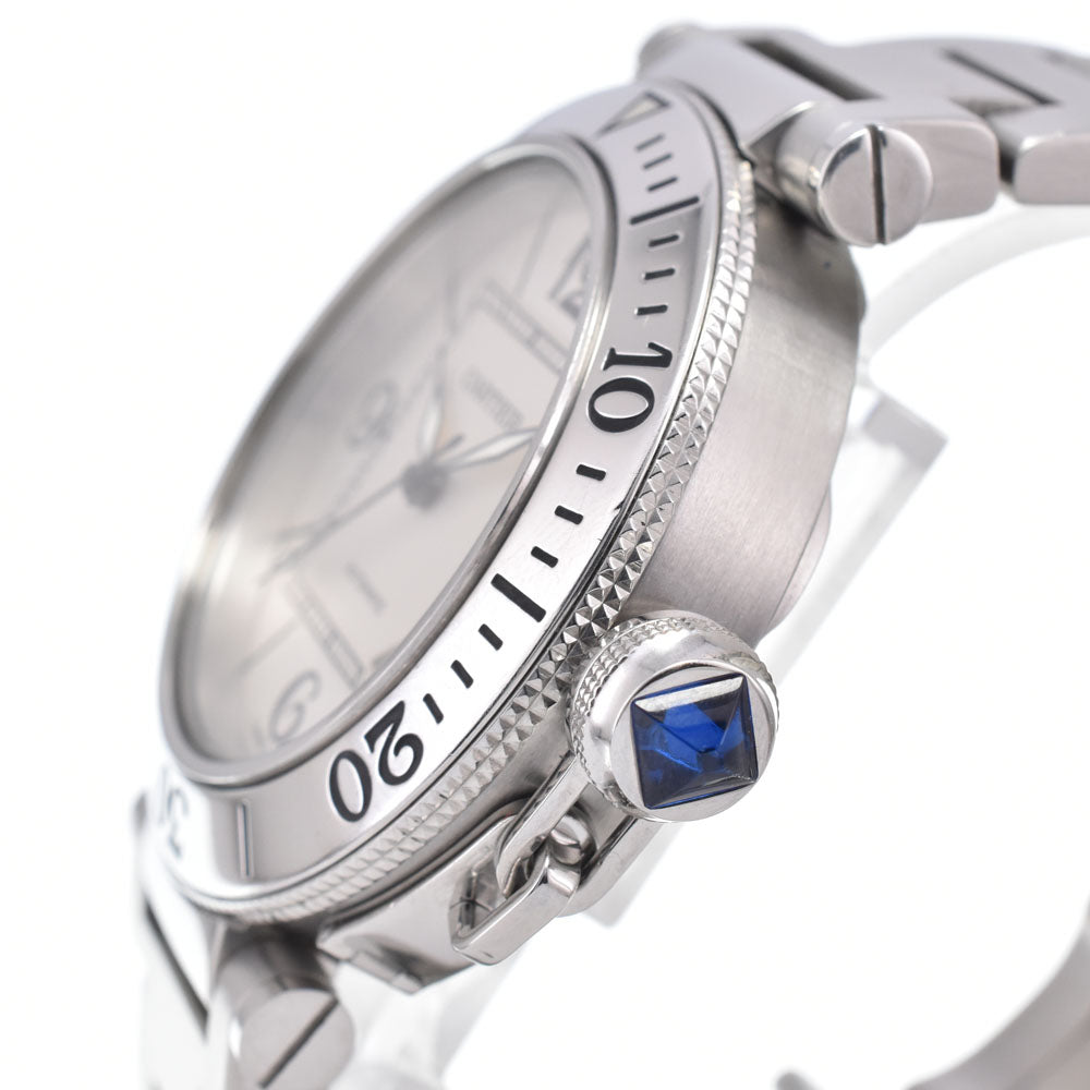 Cartier Pasha Seatimer Automatic Stainless Steel Watch (Pre-Owned)
