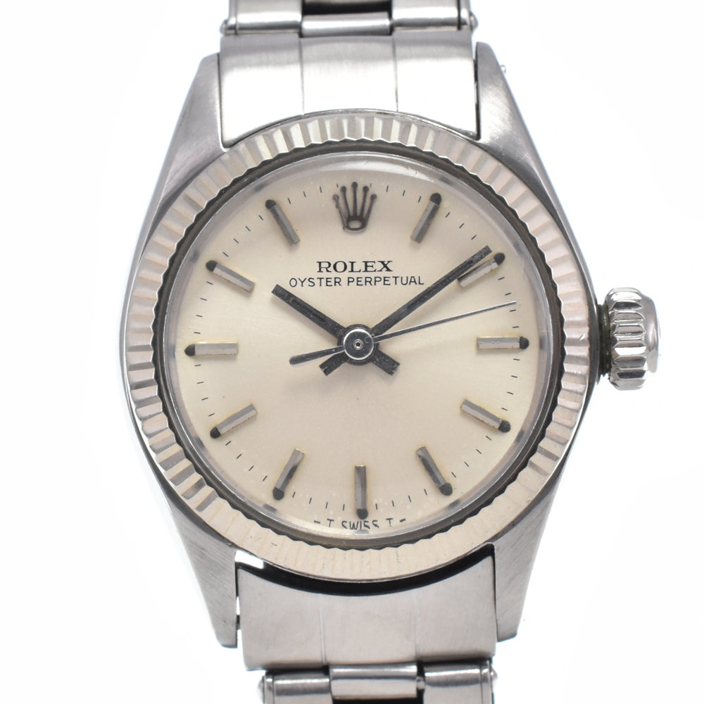 Rolex Oyster Perpetual Automatic Stainless Steel Watch (Pre-Owned)