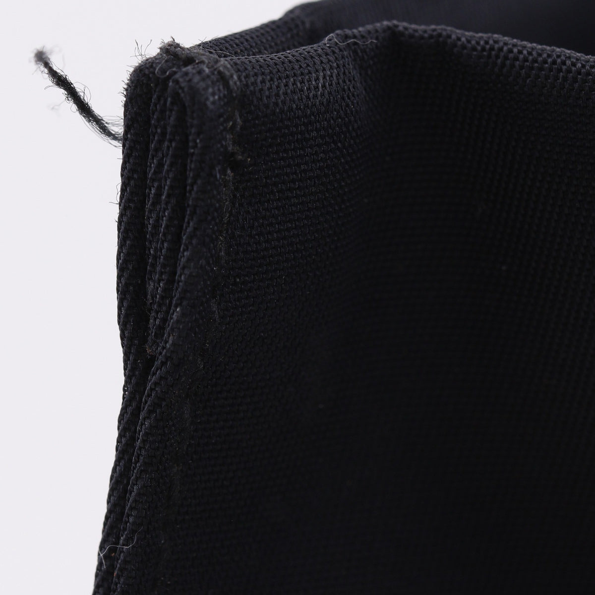 Fendi Vintage Ff Nylon Black Nylon Tote Bag Bag (Pre-Owned)