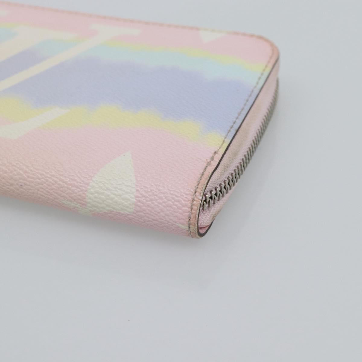 Louis Vuitton Zippy By The Pool Monogram Giant Pink Canvas Wallets Accessory (Pre-Owned)