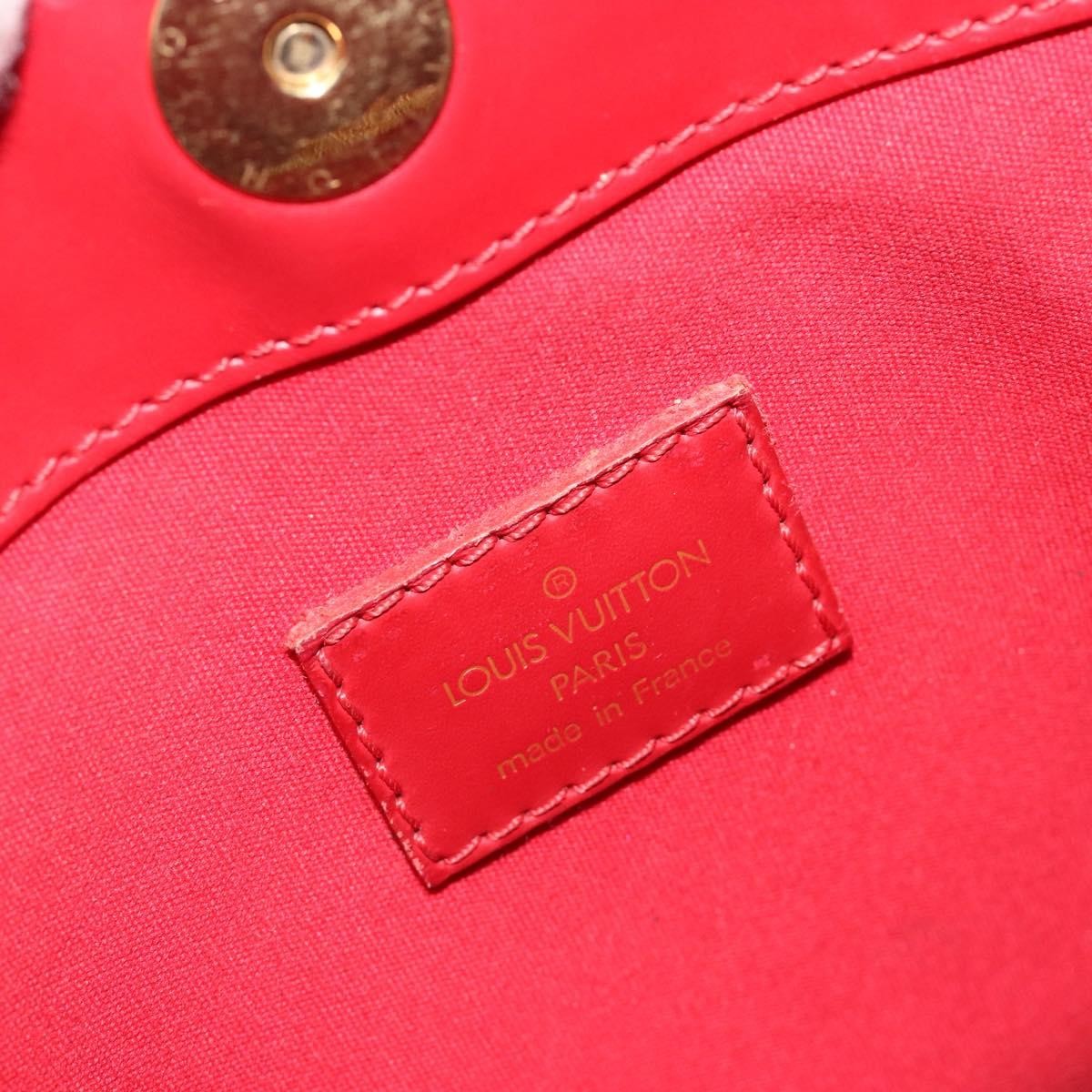 Louis Vuitton Mandara Epi Leather Red Leather Shoulder Bag Bag (Pre-Owned)