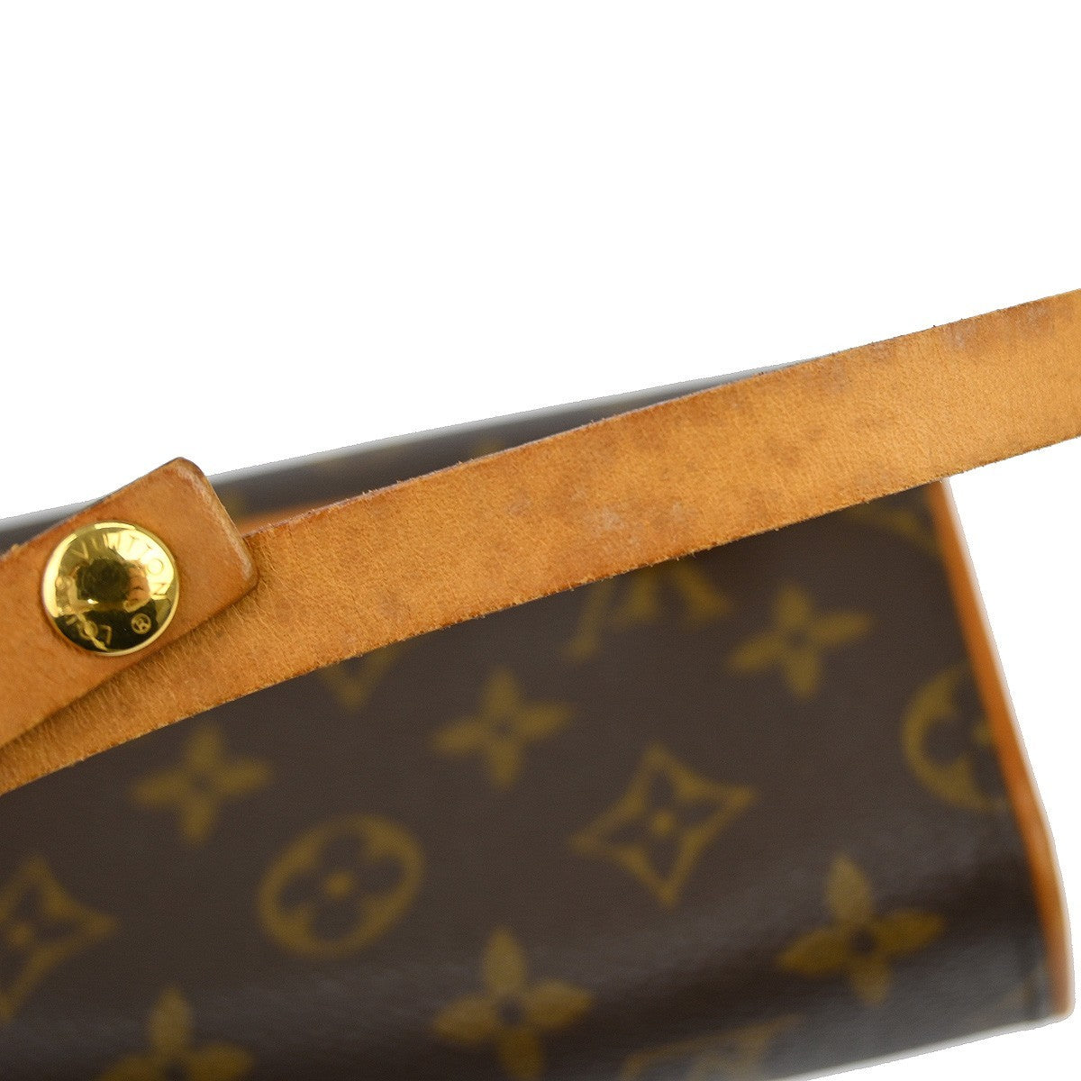 Louis Vuitton Florentine Monogram Brown Canvas Clutche & Pouche Bag (Pre-Owned)