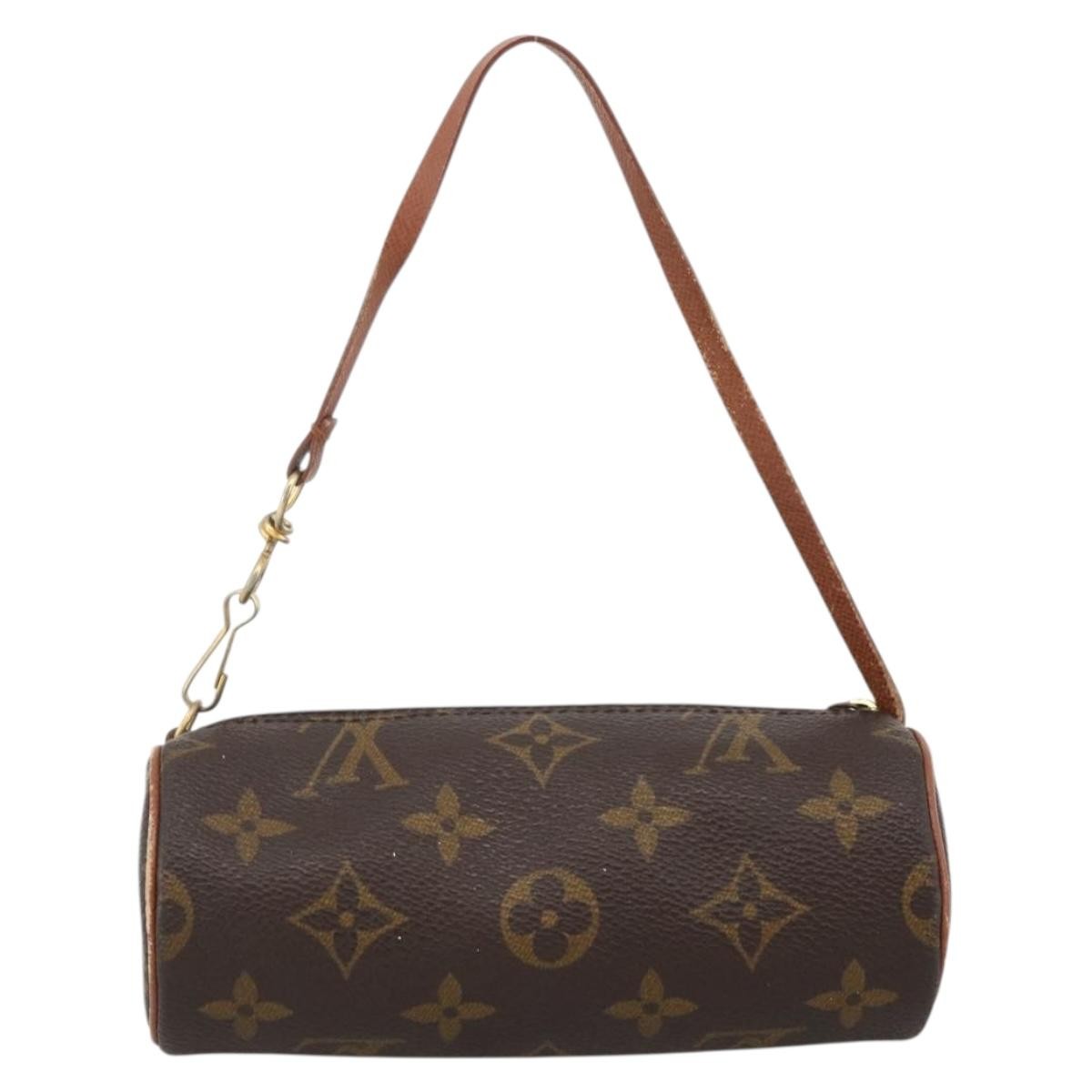 Louis Vuitton Papillon Pochette Monogram Canvas Brown Canvas Clutche & Pouche Bag (Pre-Owned)