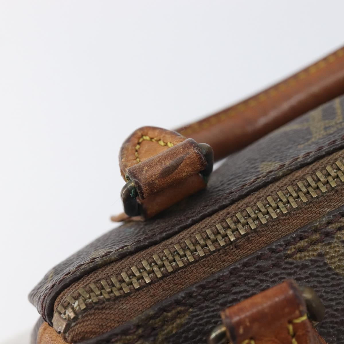 Louis Vuitton Speedy Mini Hl Monogram Canvas Brown Canvas Handbag (Pre-Owned)