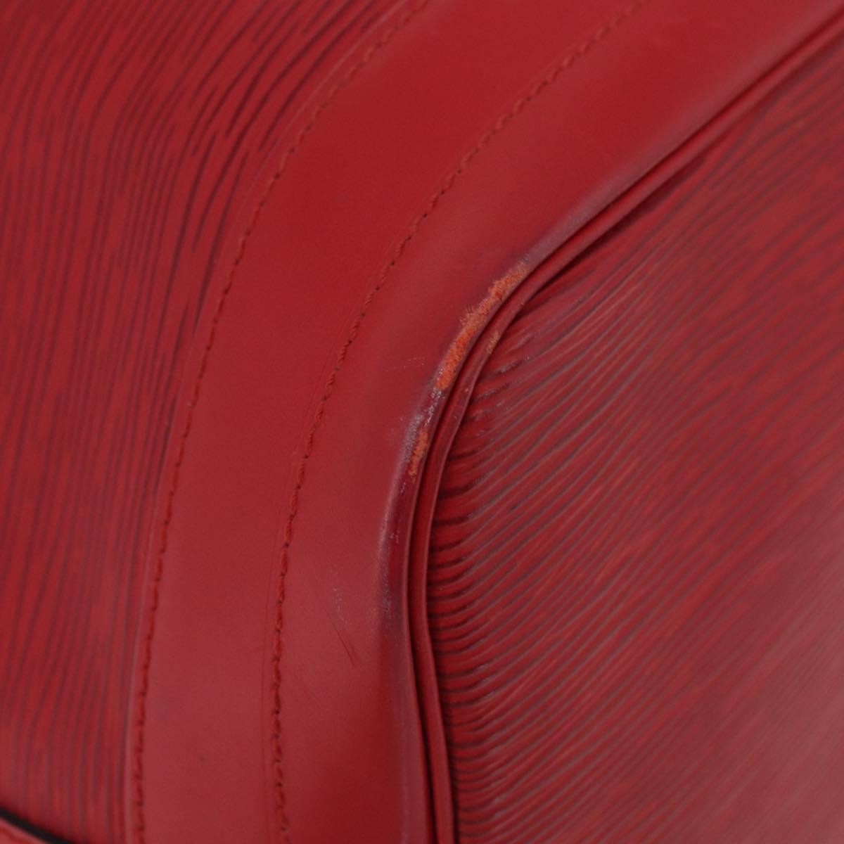 Louis Vuitton Noe Epi Leather Red Leather Shoulder Bag Bag (Pre-Owned)